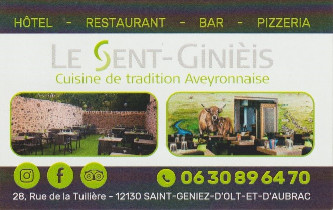 Le Sent Ginieis - Hôtel Restaurant